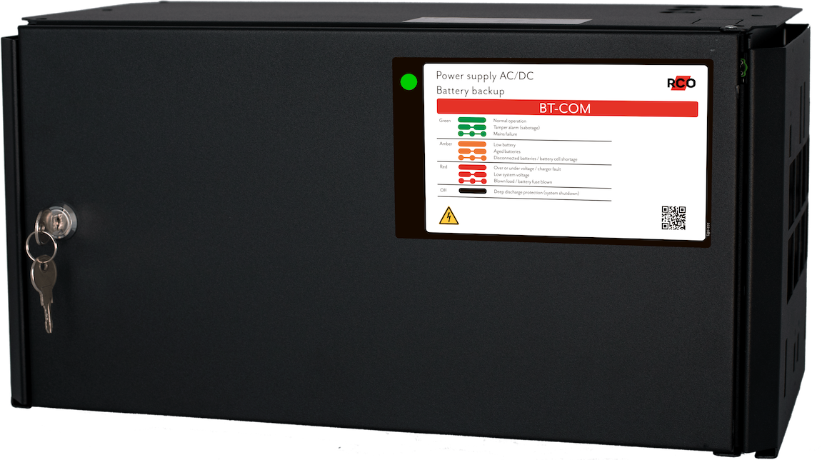 BT-M/L Batteriskap ekskl. 2x45Ah batterier