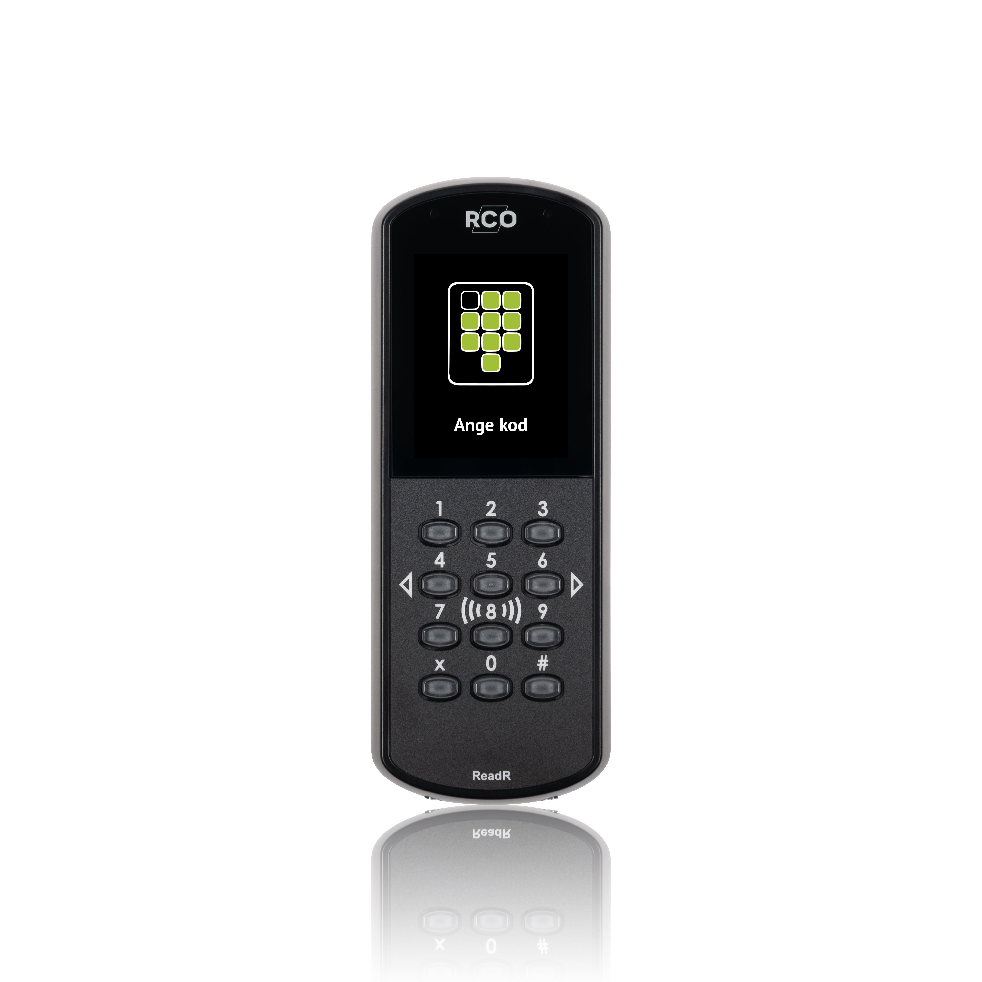 PROX/MIF-509KS Leser svart MiFare/Desfire/EM m/kode