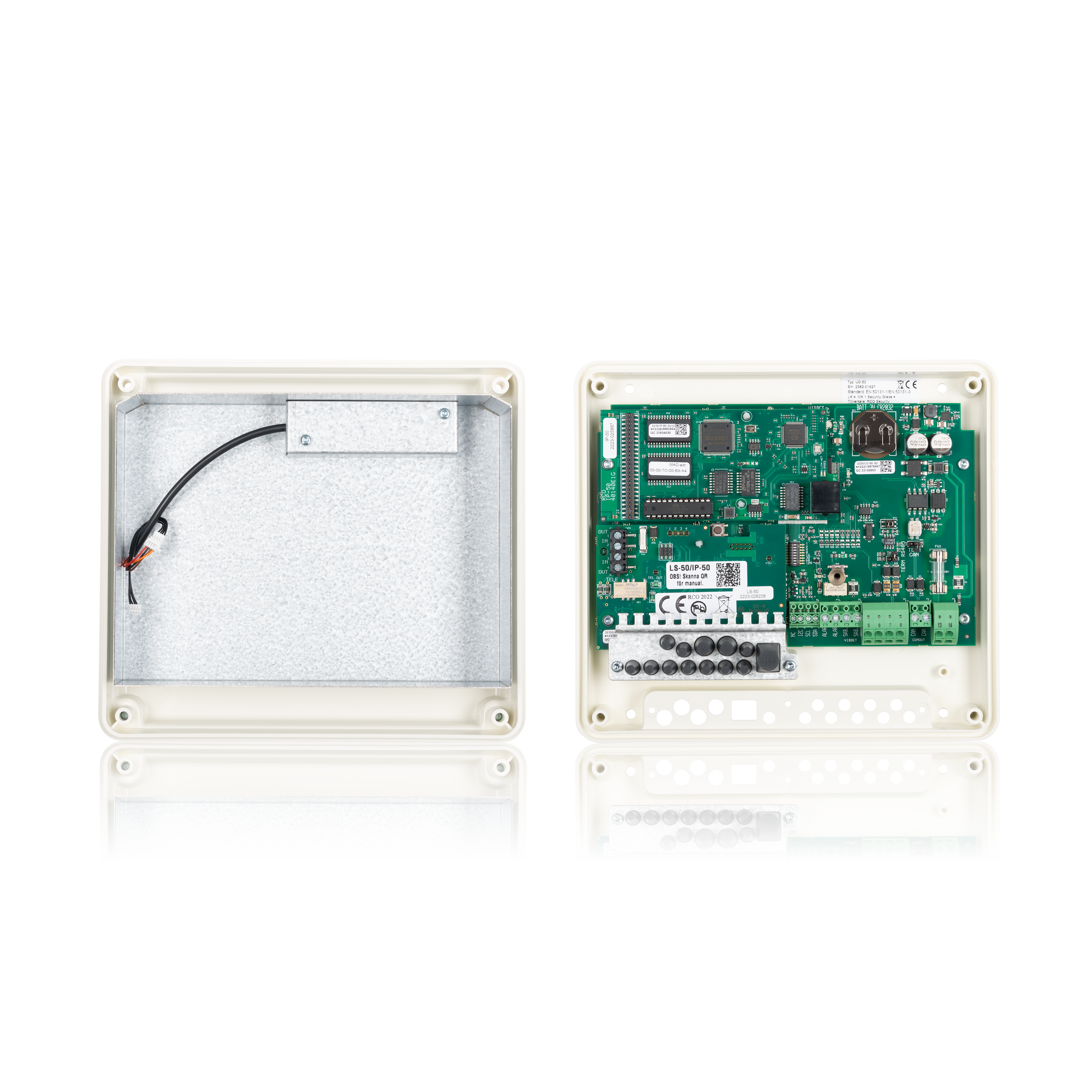 UC-50/4M Gen2, FG Grad 3 Undersentral for 4 dører m/IP-50 & LS-50