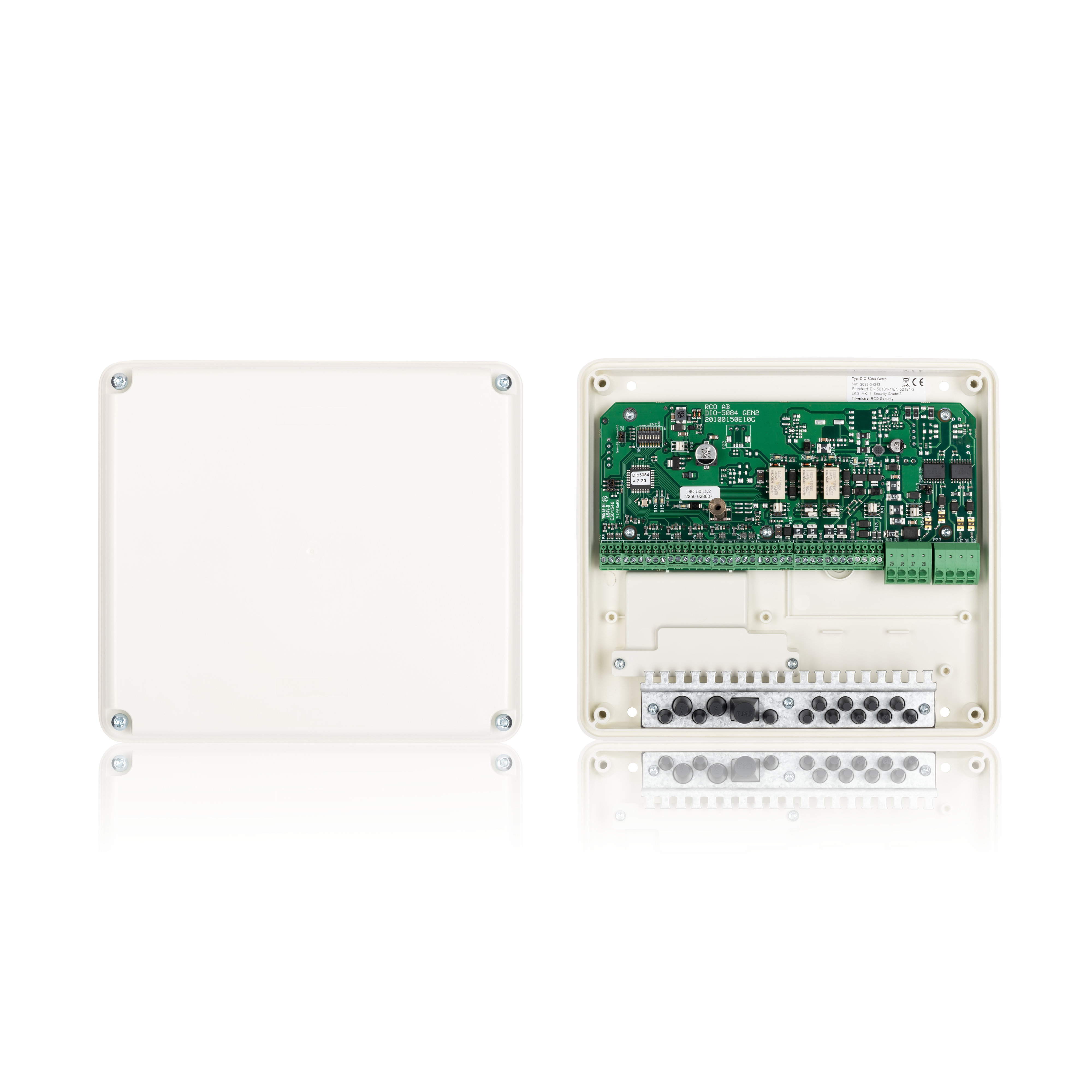 DIO-5084 Gen2 FG Grad 2, 8 inn-/4 utg. m/12V til IR-detektorer