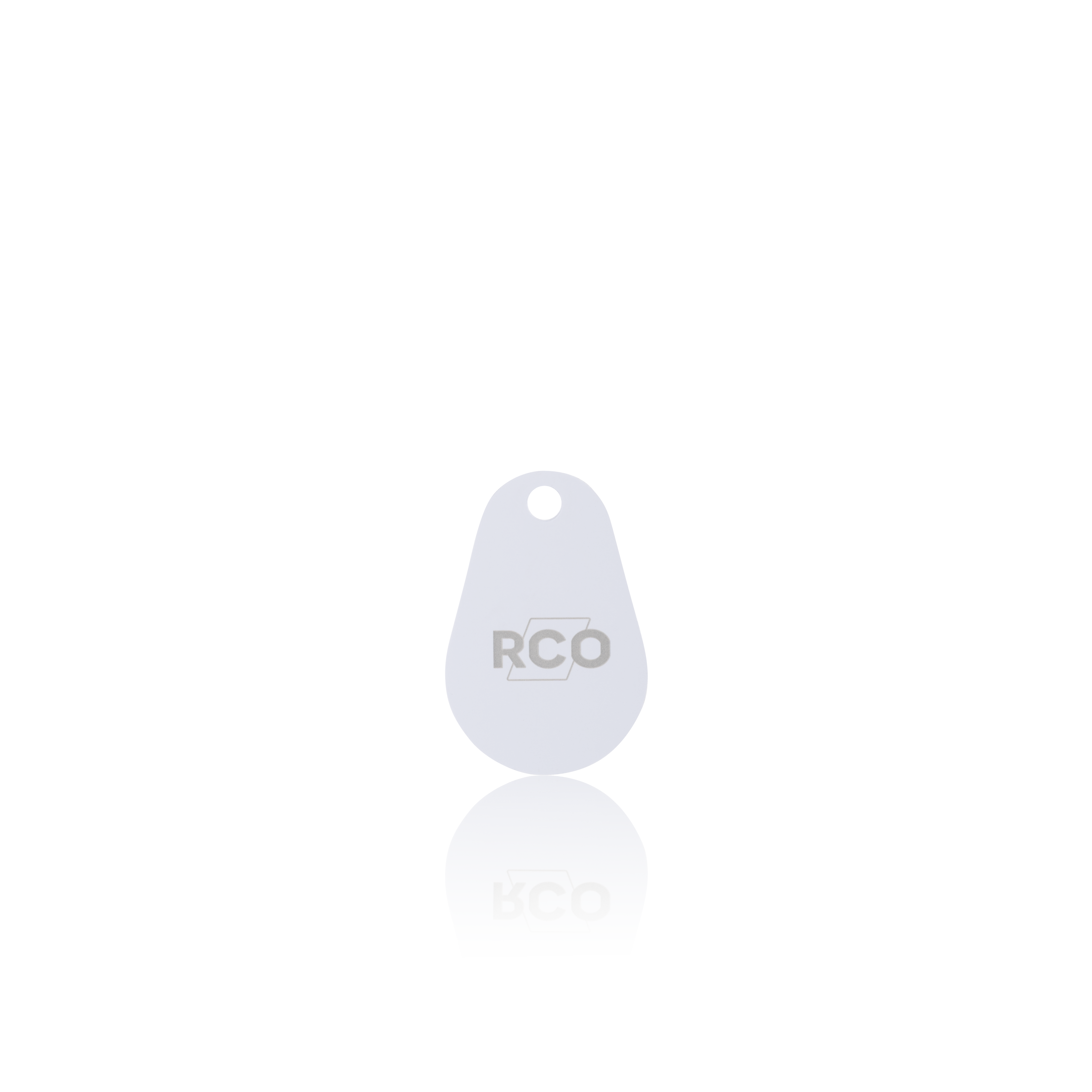 RCO COMBI-TAG HVIT 4K Nøkkelringstag m/samme ID for MiFare/EM